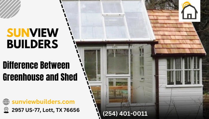 Difference Between Greenhouse And Shed