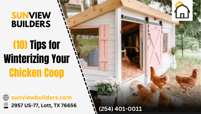 Tips for winterizing your chicken coop