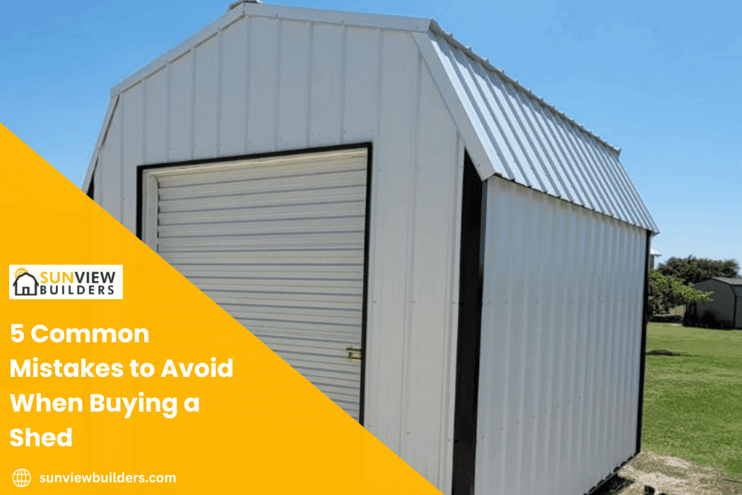 5 Common Mistakes to Avoid When Buying a Shed